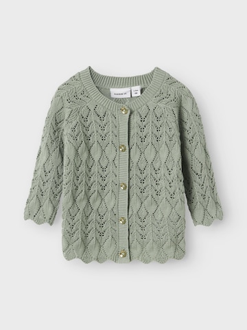 NAME IT Gebreid vest in Groen