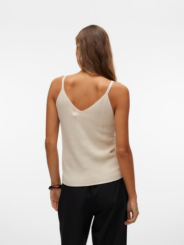 VERO MODA Knitted Top 'NEW LEXSUN' in Beige