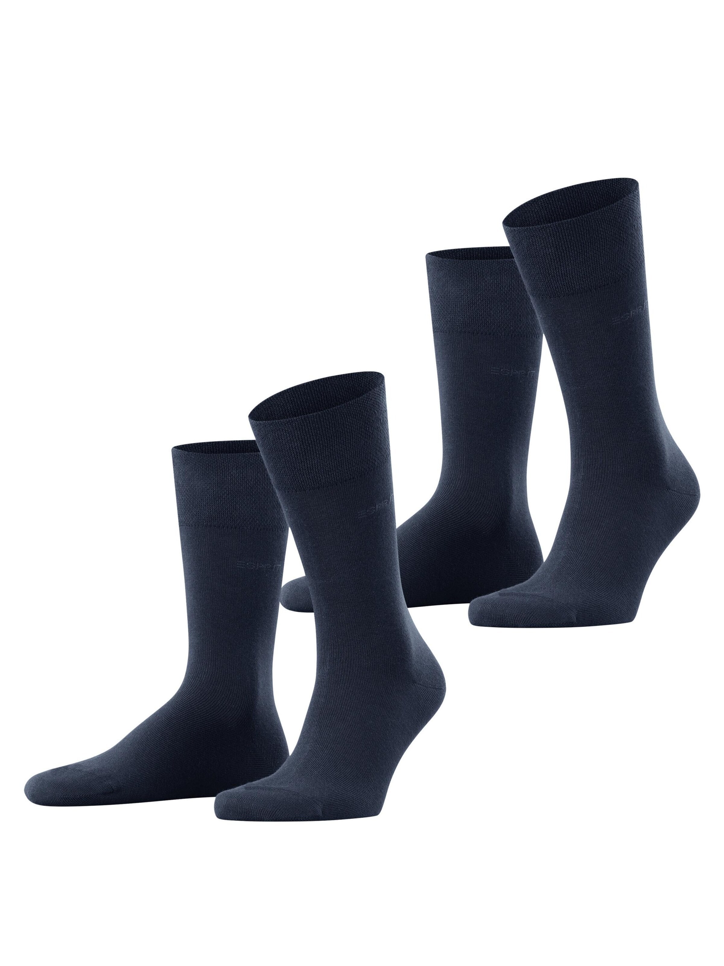 ESPRIT Socks 'Basic Easy 2-Pack' in Blue: front