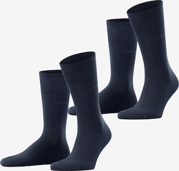 ESPRIT Socks 'Basic Easy 2-Pack' in Blue: front