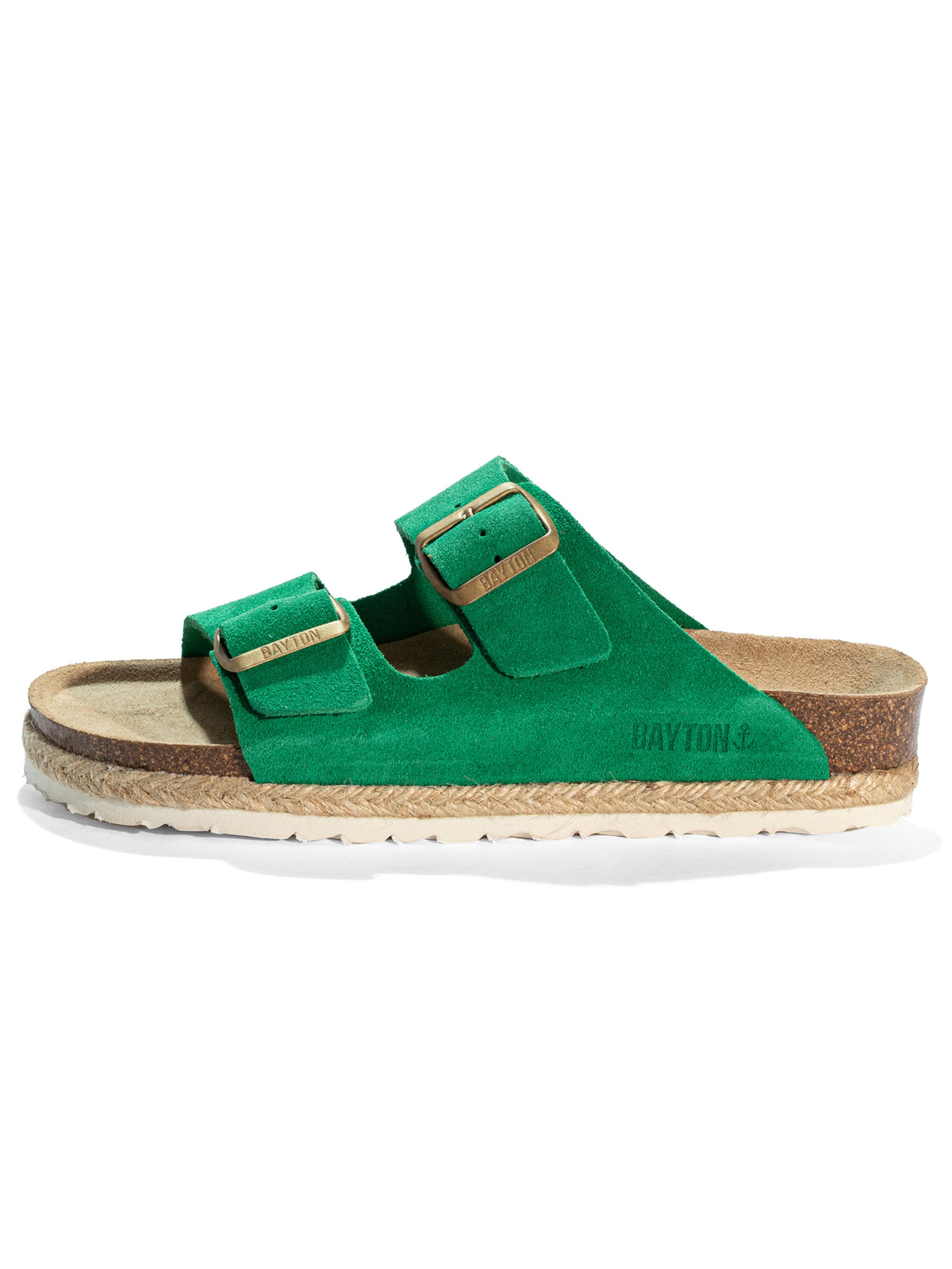 Mule 'BENALLA' Bayton en vert : devant