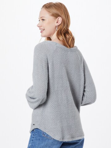 HOLLISTER Sweater 'EYELASH' in Grey