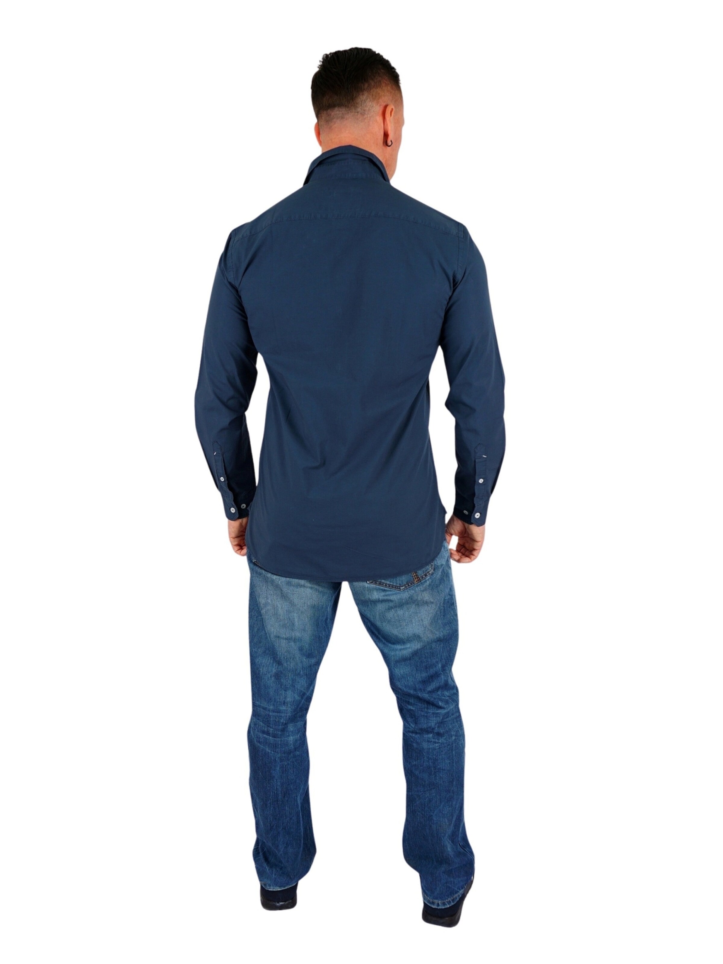 U.S. POLO ASSN. Regular fit Button Up Shirt in Blue