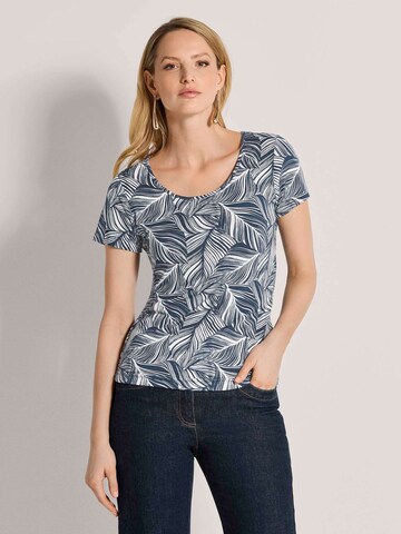 T-shirt MADELEINE en bleu : devant