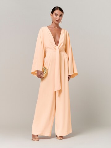 Tuta jumpsuit 'SASSY' di Sável in arancione
