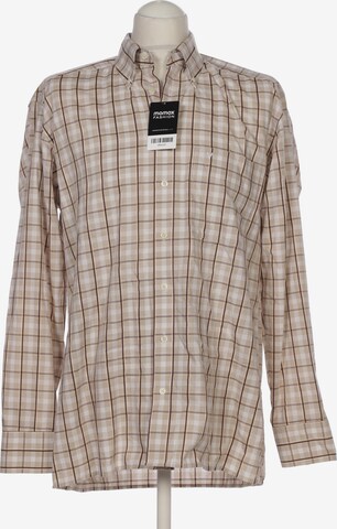 Marvelis Button Up Shirt in M in Beige: front