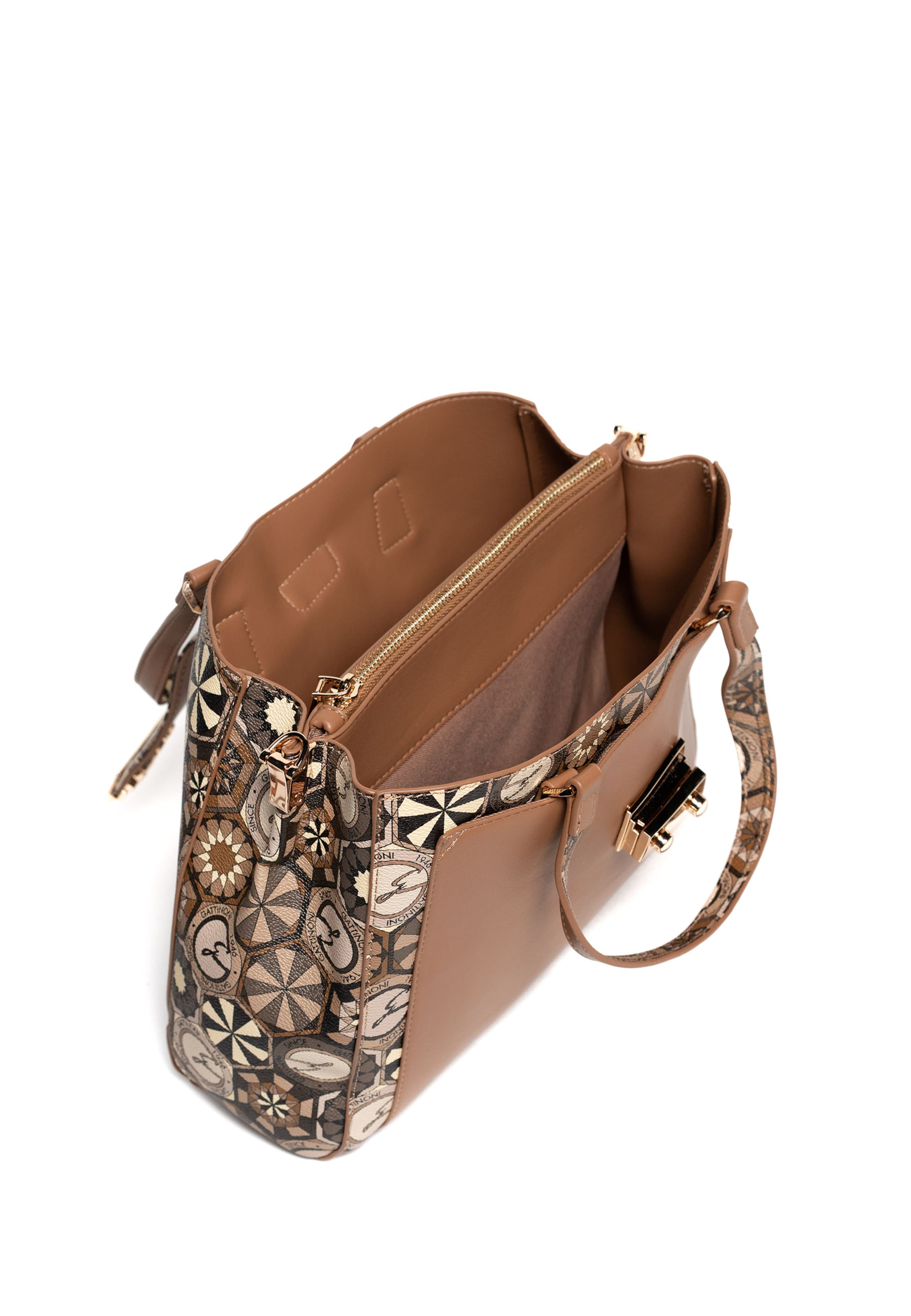 Cabas Gattinoni en marron