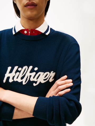 TOMMY HILFIGER Pulóver - kék