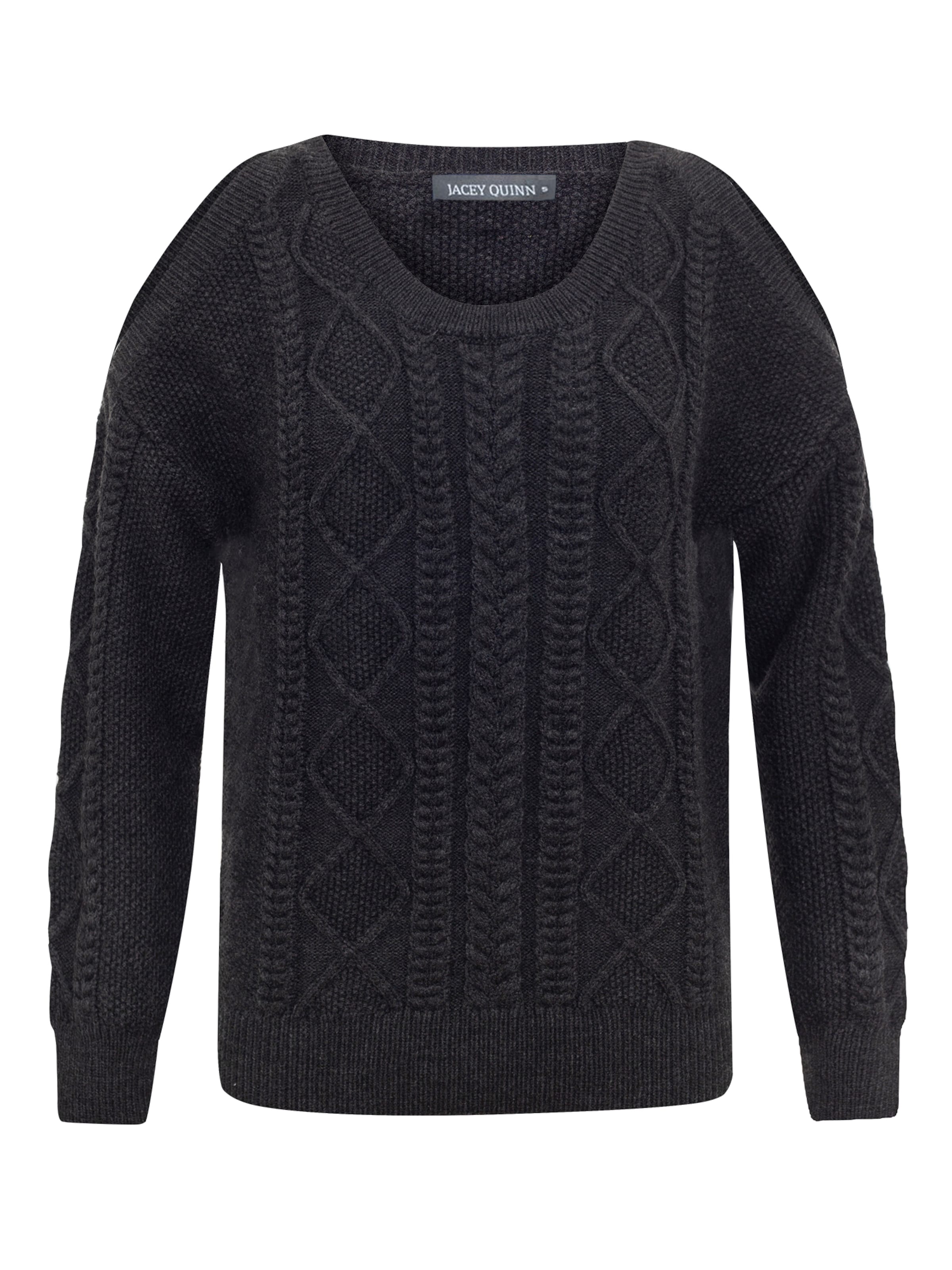 Jacey Quinn Sveter - Čierna: predná strana