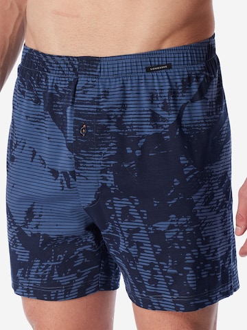 Boxers ' Multi ' SCHIESSER en bleu : devant