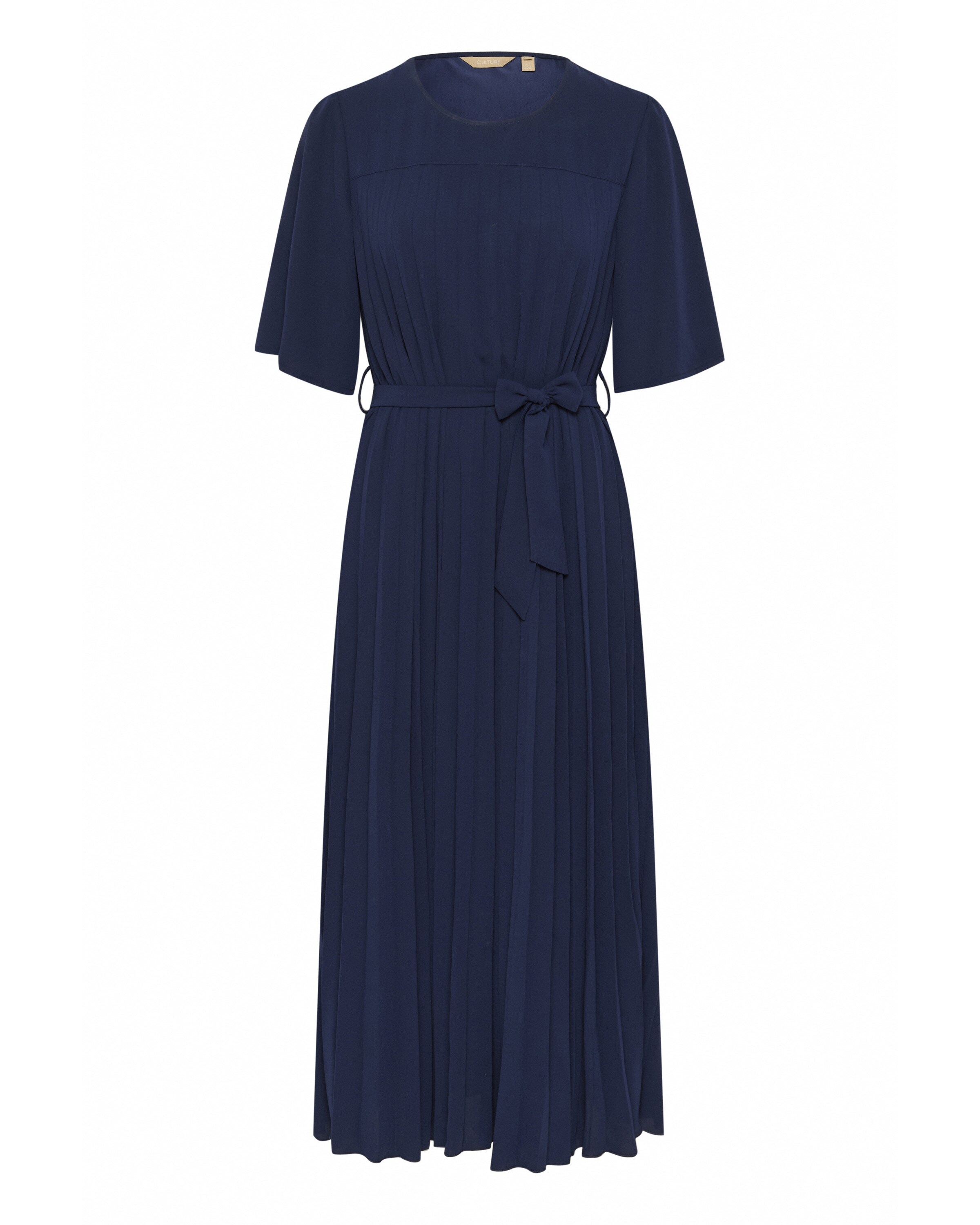 CULTURE Cocktailjurk in Blauw: voorkant