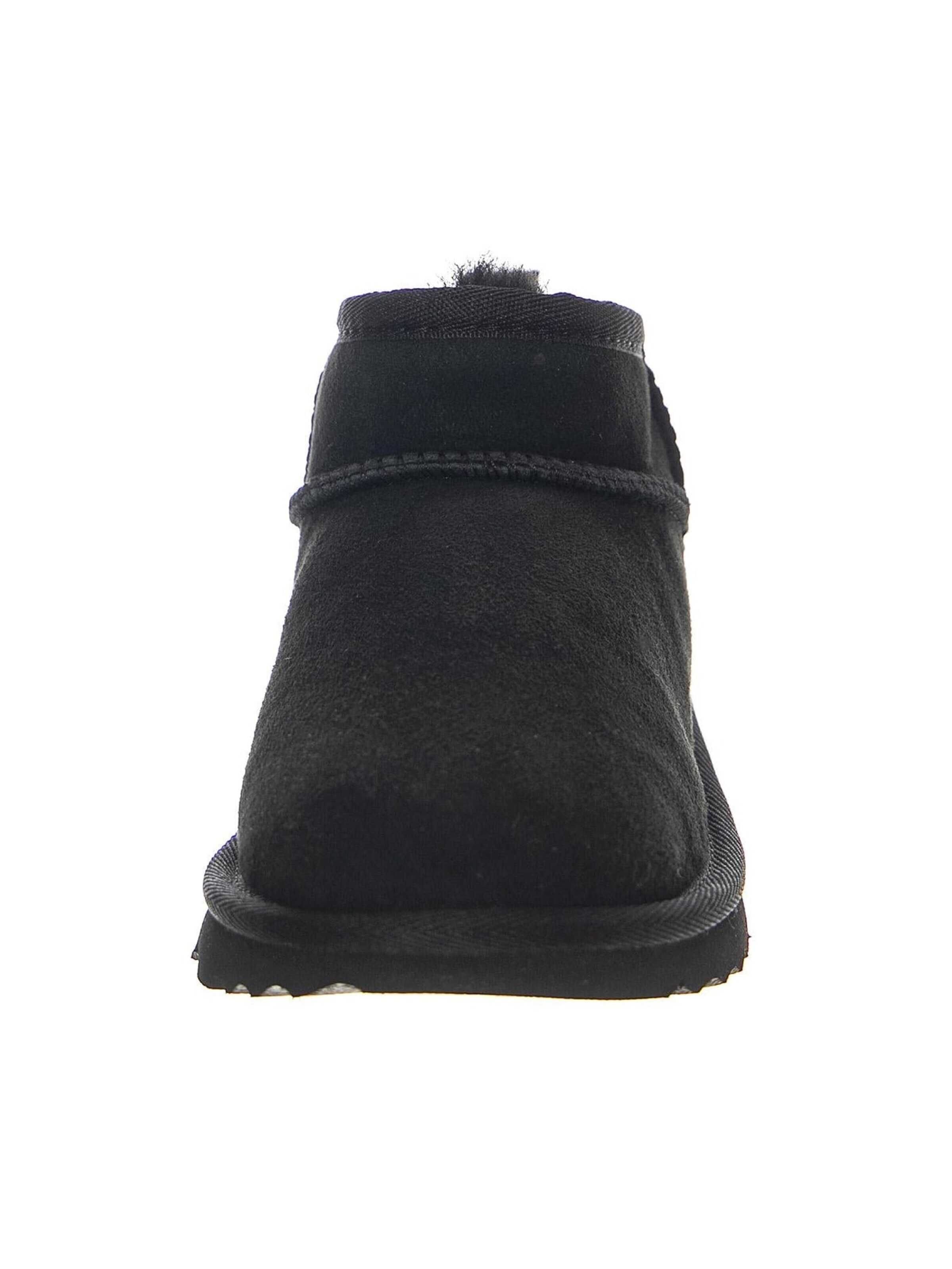 UGG Boot 'Kids' Classic Ultra Mini Black Boots' in Black