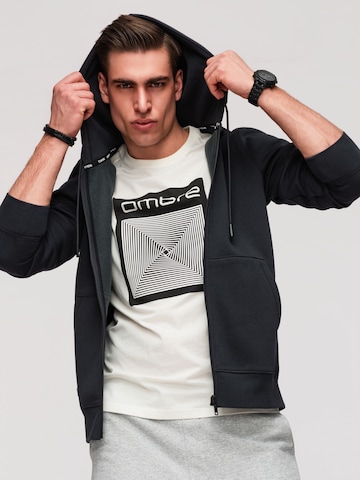 Veste de survêtement Ombre en noir