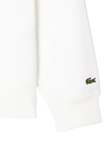 LACOSTE Sweatshirt in White