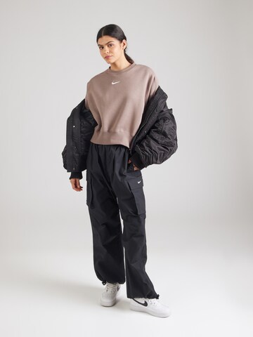 Felpa 'PHOENIX FLEECE' di Nike Sportswear in marrone