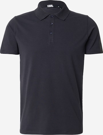 Maglietta di Karl Lagerfeld in blu: frontale