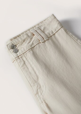 Wide leg Jeans di MANGO in beige