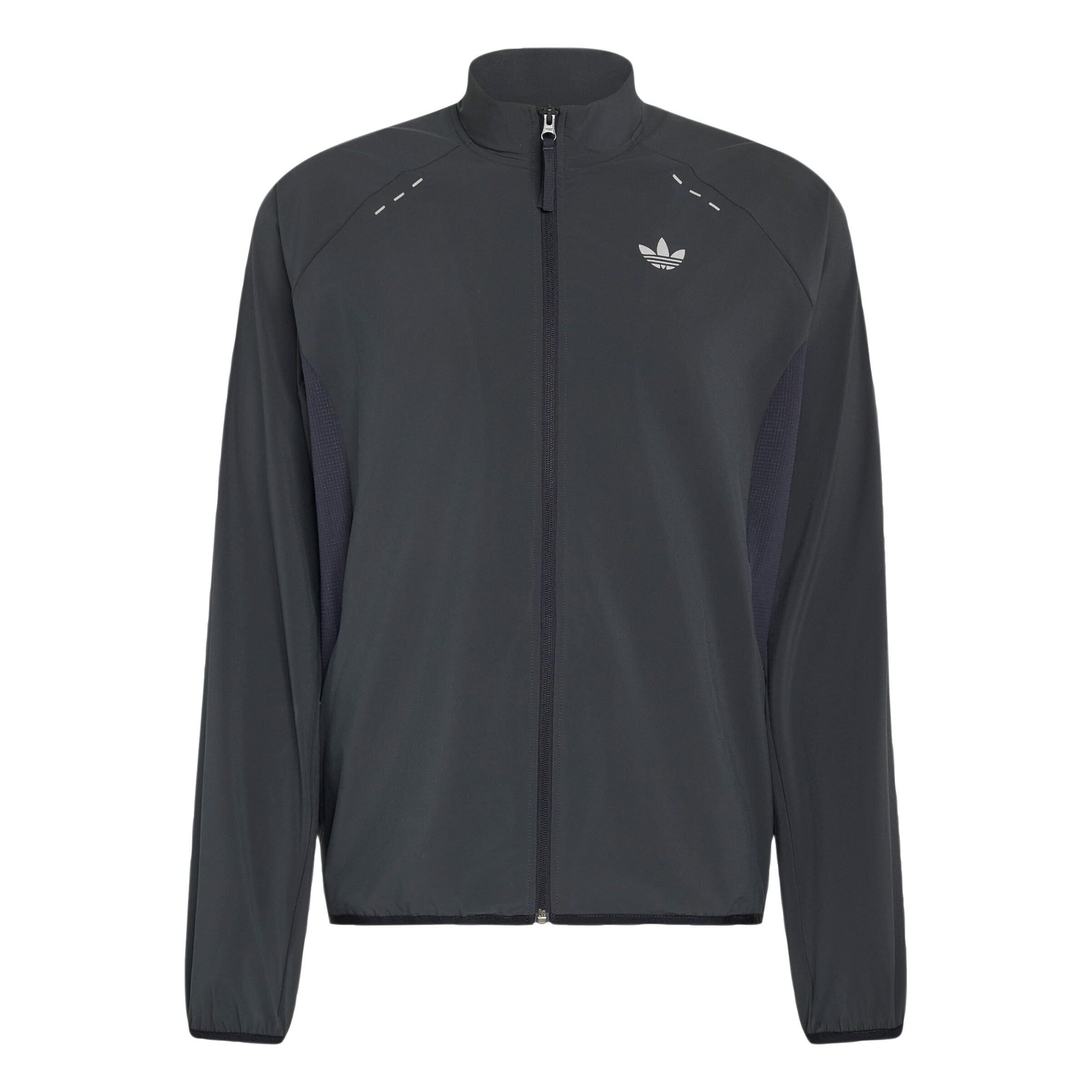 Giacca di mezza stagione 'Tech Trefoil Essentials' ADIDAS ORIGINALS di colore grigio scuro, Visualizzazione prodotti