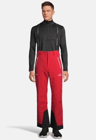 regular Pantaloni sportivi 'Zip1 RT' di Schöffel in rosso