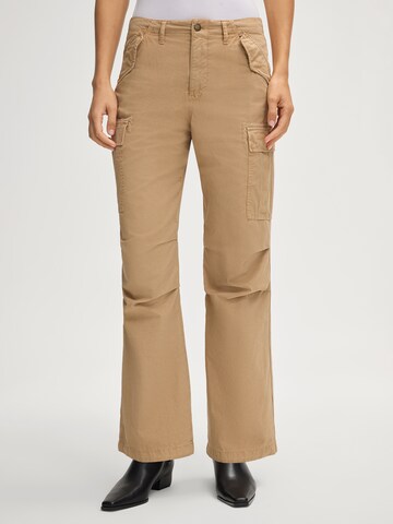 JOOP! Jeans Loose fit Cargo trousers 'Peca' in Beige: front