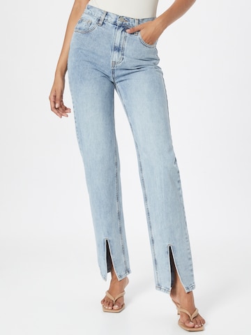 Misspap Flared Jeans in Blue: front