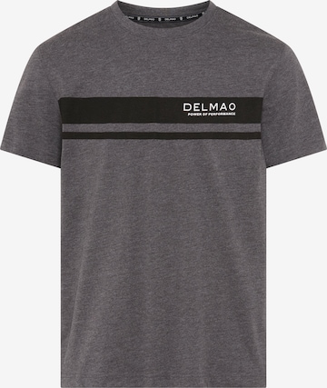 DELMAO Shirt in Grey: front