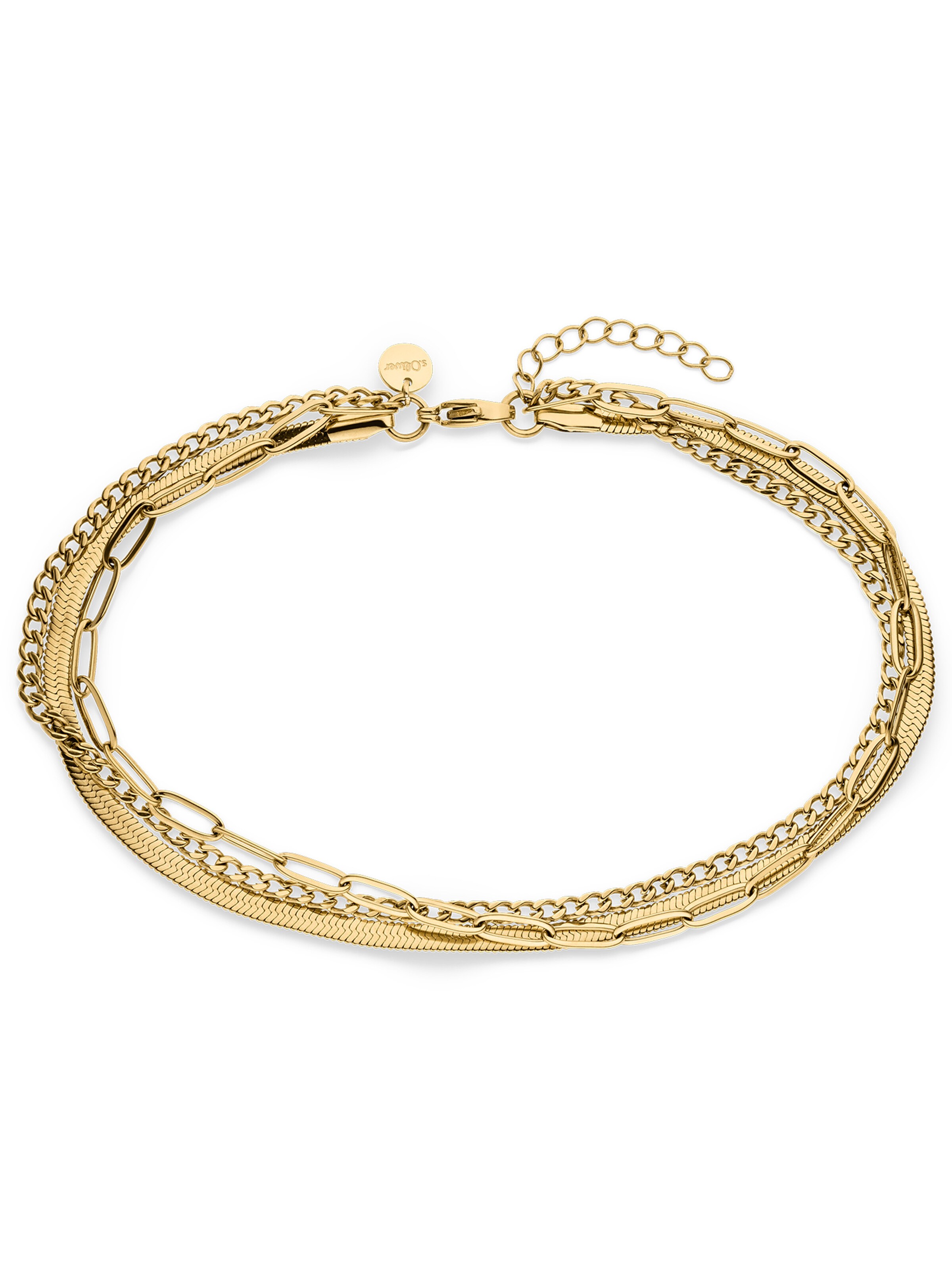 s.Oliver Bracelet in Gold: front