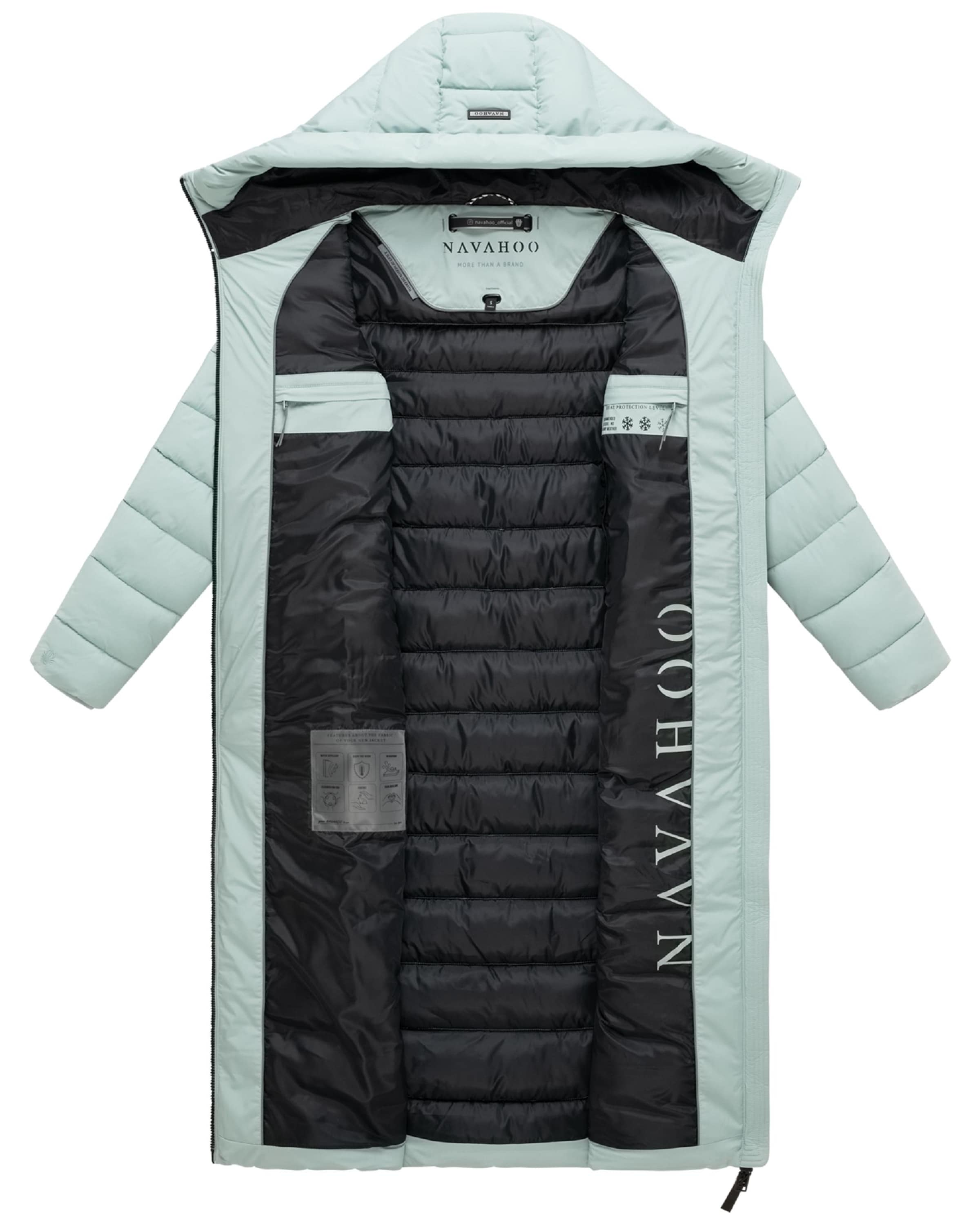 Cappotto invernale 'Vanillawolke 14' di NAVAHOO in verde