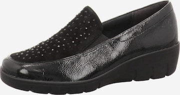 Mocassin 'Slipper Damen J7155511001 Judith H Echtleder in schwarz' SEMLER en noir : devant