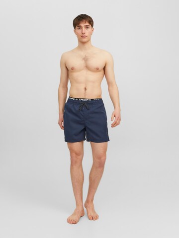 JACK & JONES Badeshorts 'Fiji' in Blau