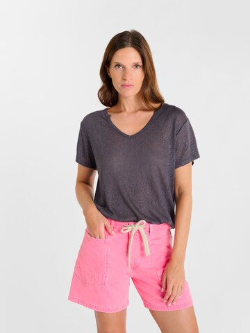 T-shirt 'RAFA' Le Temps Des Cerises en gris : devant