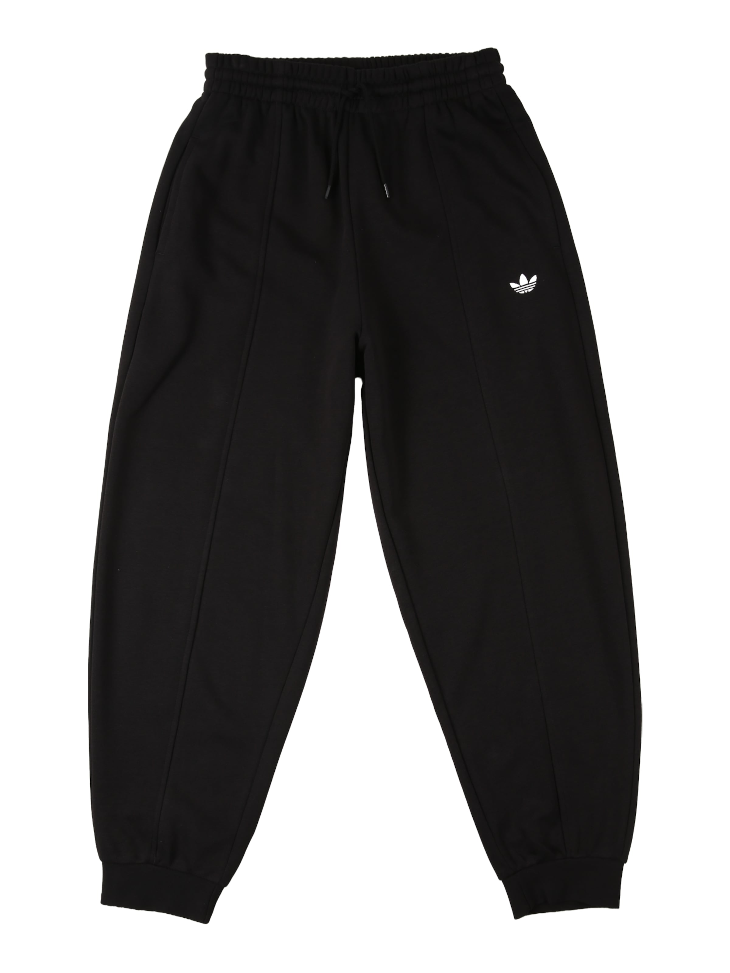ADIDAS ORIGINALS Дънки Tapered Leg Панталон в черно: отпред