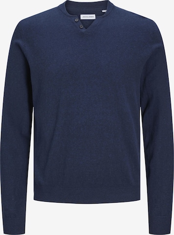 JACK & JONES Sweater in Blue: front