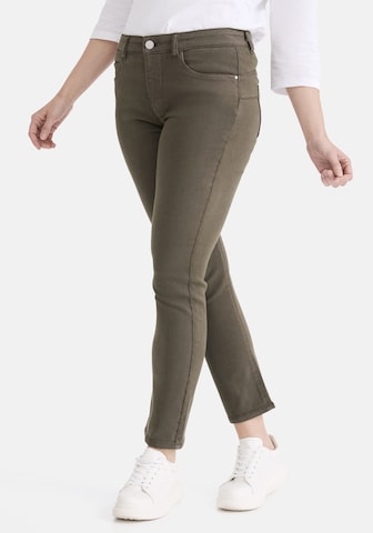 STOOKER WOMEN Skinny Jeans 'Milano' in Grün: Vorderseite