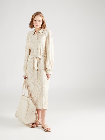 OBJECT Kleid 'MIRA' in Beige: Vorderseite