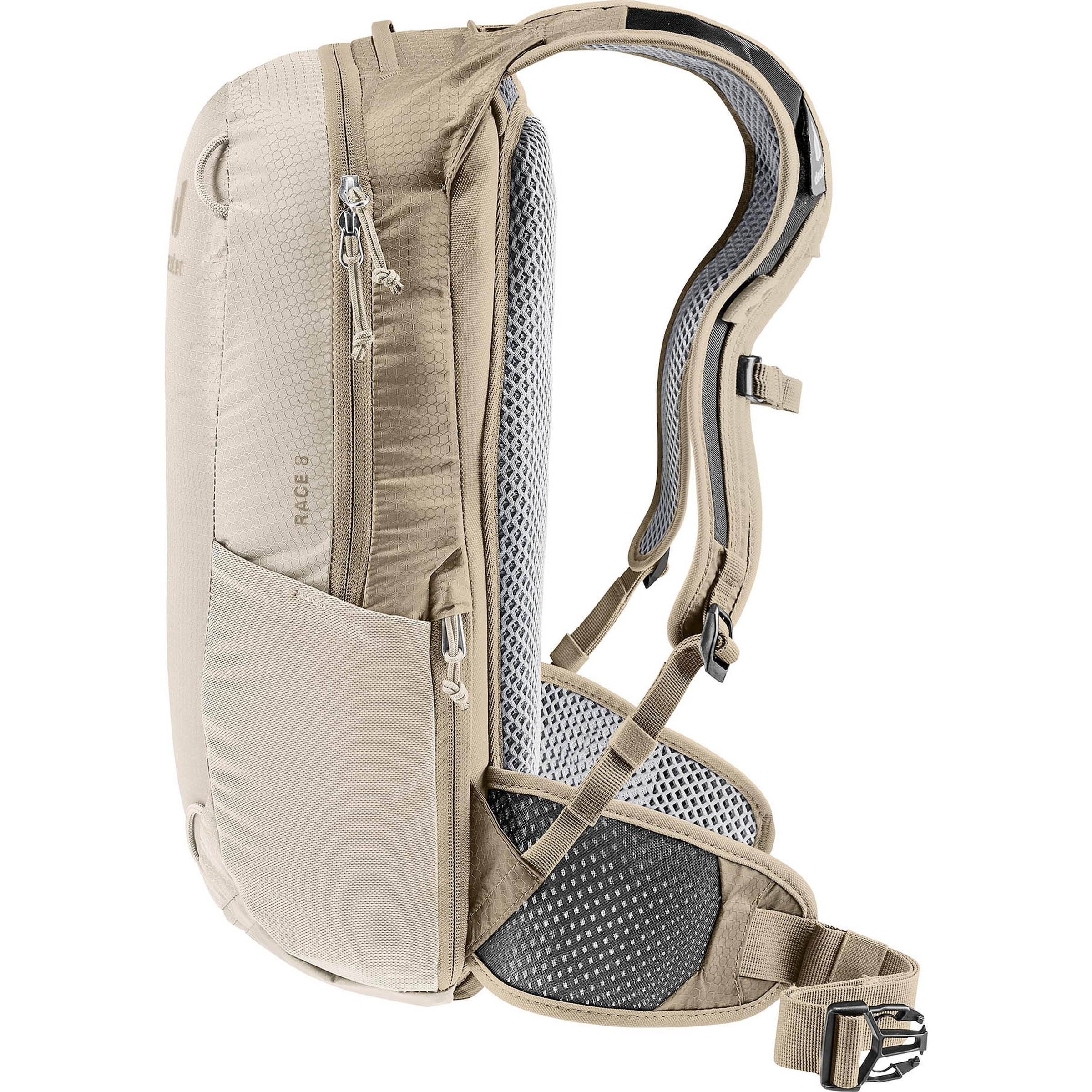 DEUTER Sports backpack 'Race 8' in Beige