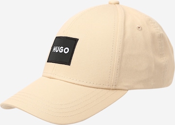 HUGO Red - Gorra 'Ally' en beige: frente