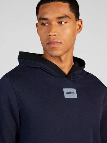 Sweat-shirt 'Daratscho' HUGO en bleu