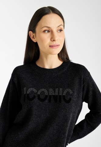 Frieda & Freddies NY Pullover in Schwarz