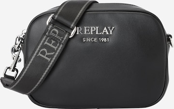 juoda REPLAY Rankinė su ilgu dirželiu: priekis