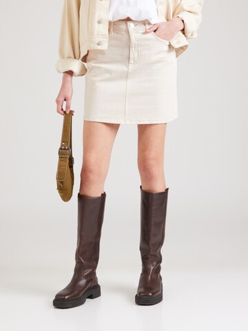 Gonna 'VMTessa' di VERO MODA in beige: frontale