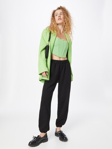 MSCH COPENHAGEN Tapered Trousers 'Ima' in Black
