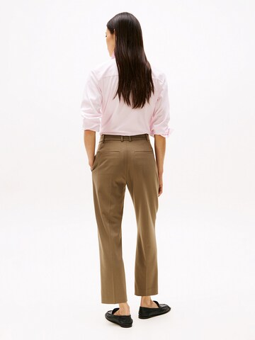 TOMMY HILFIGER Slimfit Broek in Beige