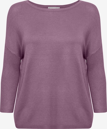 Fransa Sweater in Purple: front