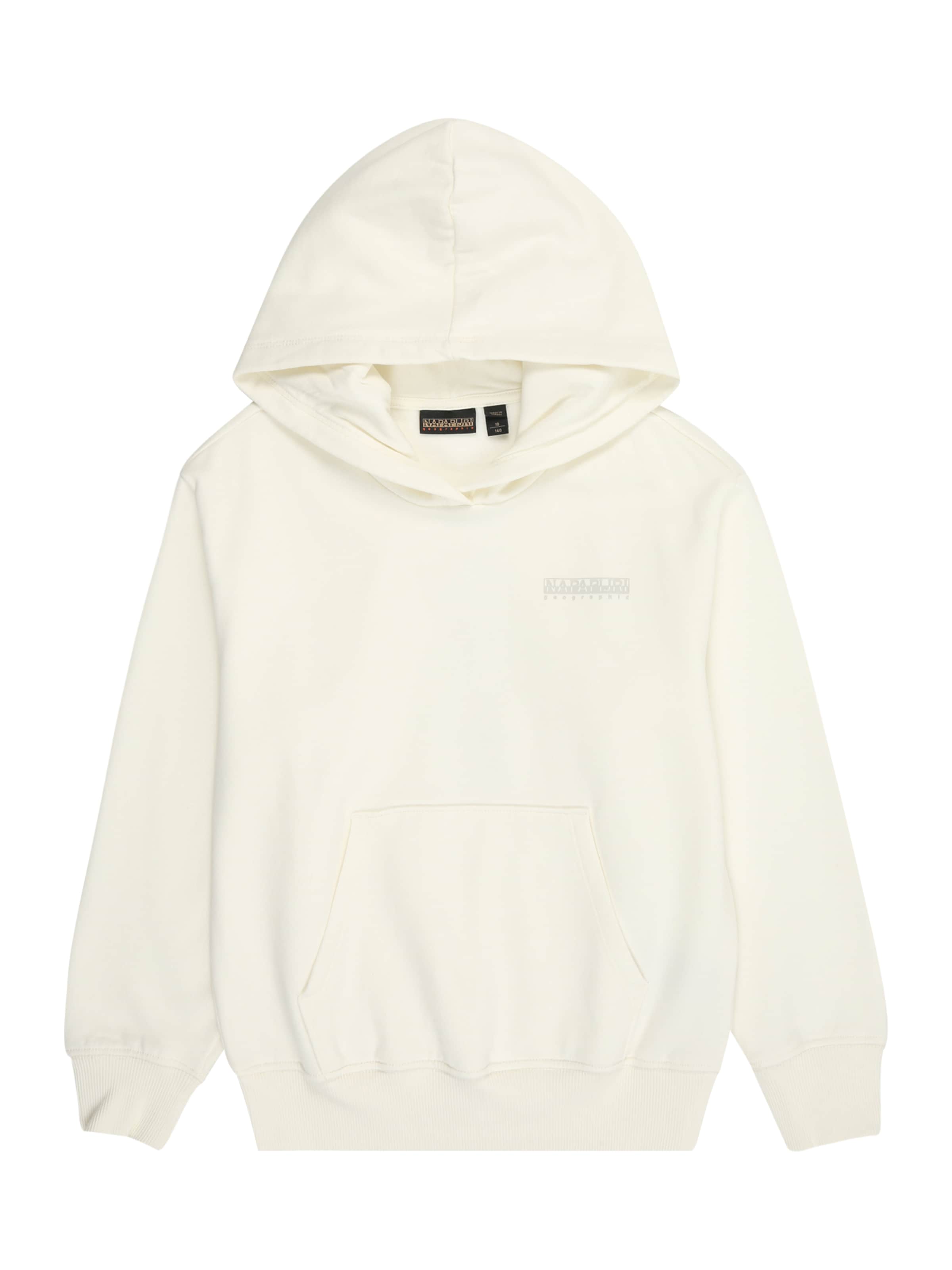 balts NAPAPIJRI Sportisks džemperis 'B-AHR': no priekšpuses