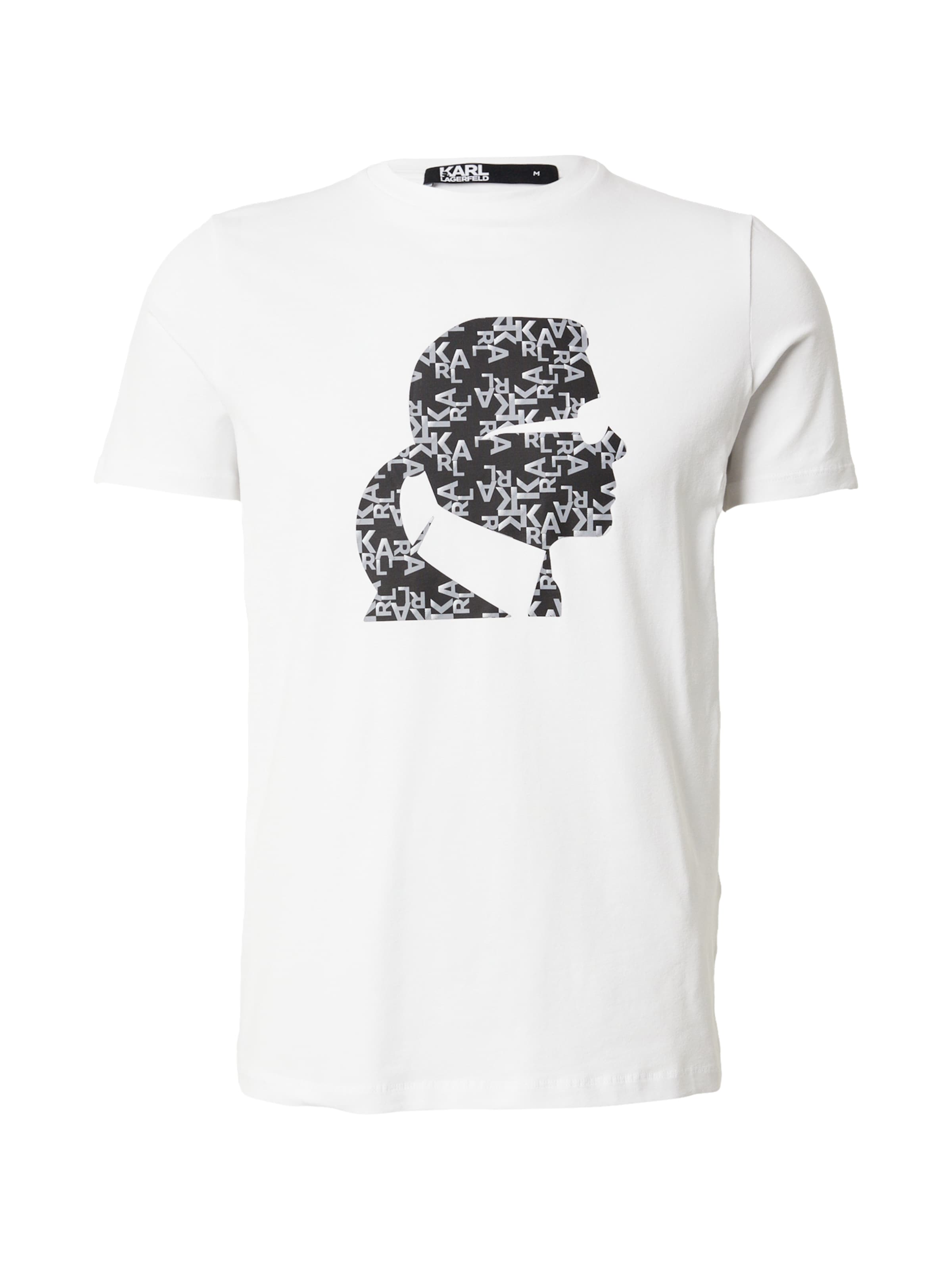 Karl Lagerfeld Póló - fehér: elől