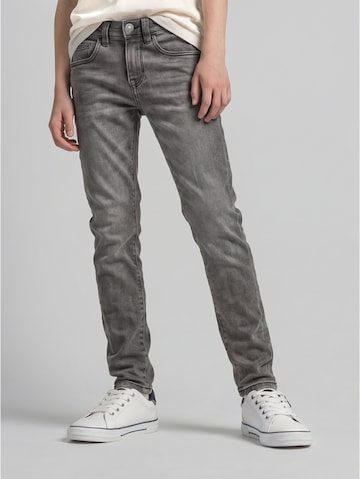 Skinny Jean 'Ryan' TOM TAILOR en gris : devant
