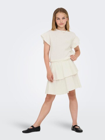 Gonna 'KOGThyra' di ONLY GIRLS in bianco
