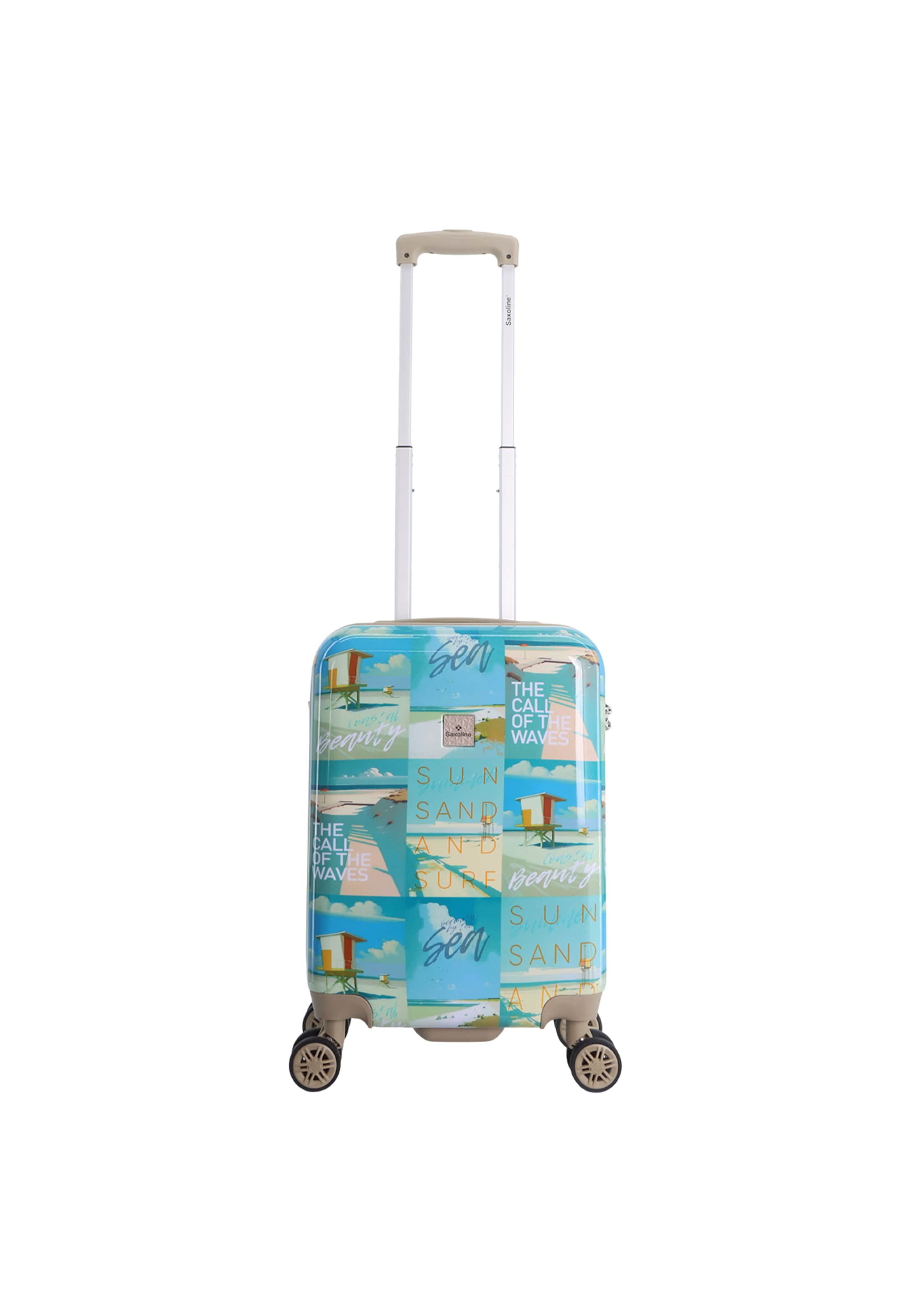 Saxoline Boardcase 'Coastal Beauty' in Mischfarben: Vorderseite