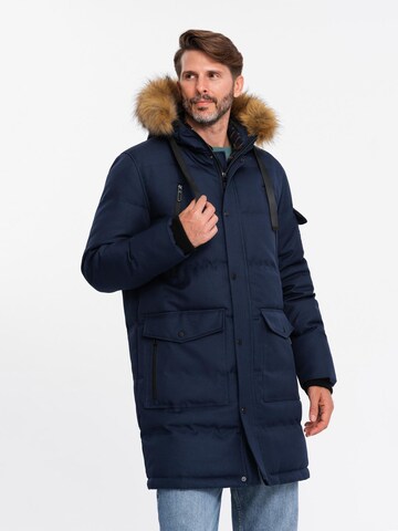 Ombre Winter jacket in Blue: front